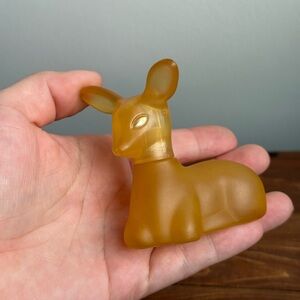 Avon Vintage 70s Precious Doe Fawn Deer Empty Perfume Bottle